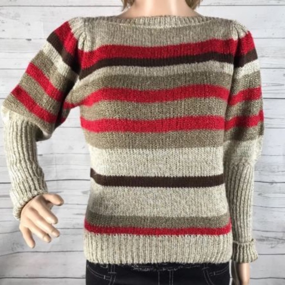 Pronto Sweaters - True Vintage Sweater Medium Pronto Striped